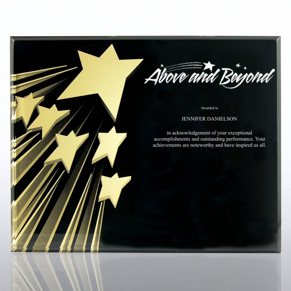 View larger image of Spotlight Certificate Plaque - Shooting Star